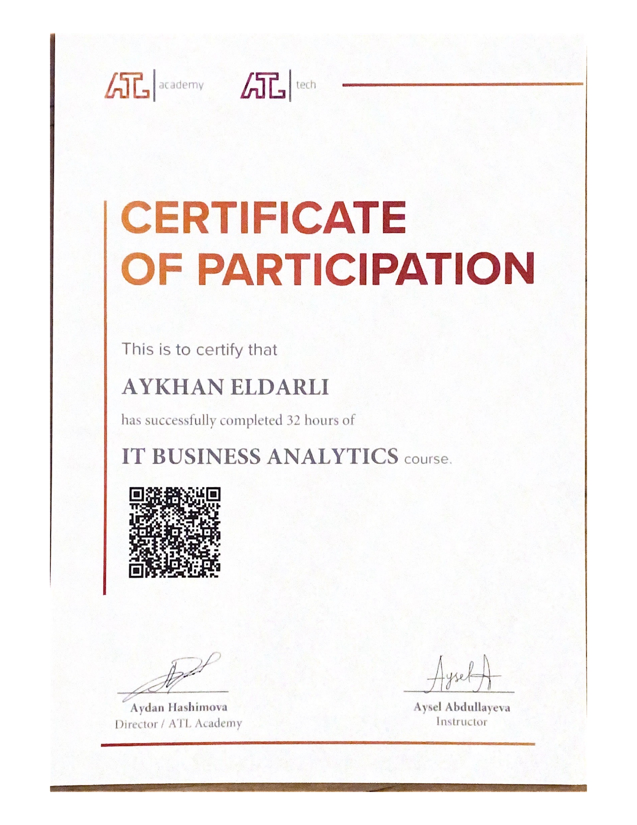 Aykhan Eldarli